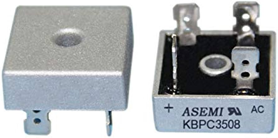 KBPC2508 Brückengleichrichter – 25 A, 560 V, Metallgehäuse, Für Leistungselektronik